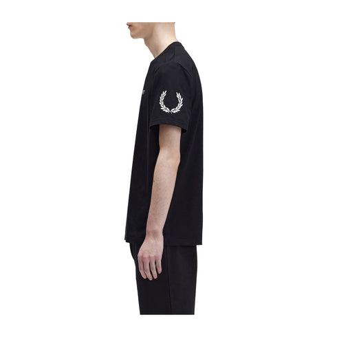Fred Perry T-shirt T-shirt Uomo Double Branded Graphic S - Francavilla Moda
